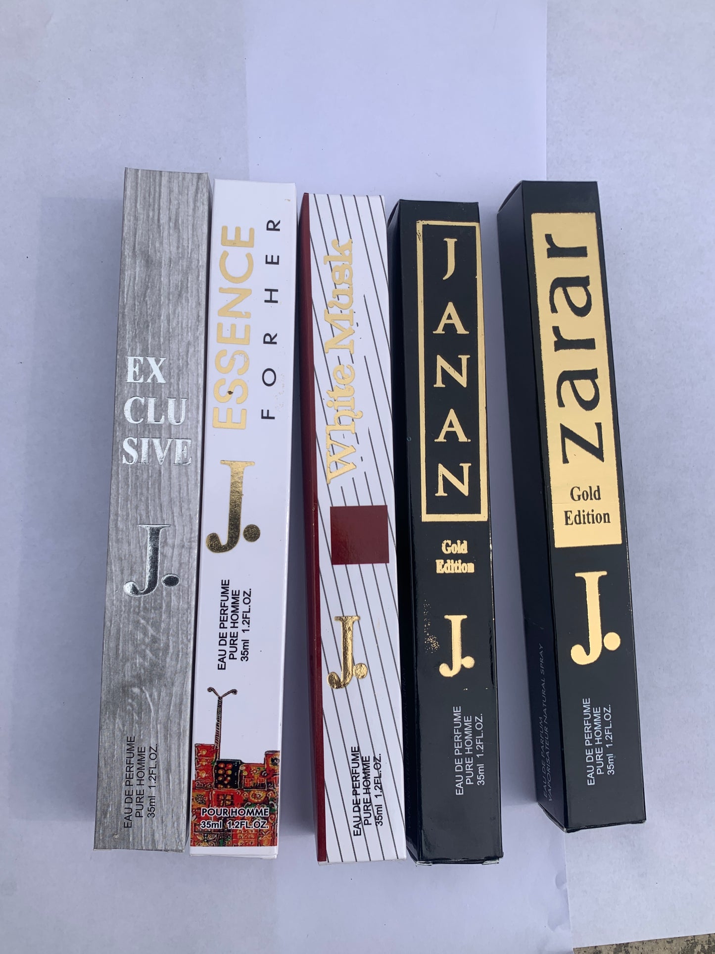 Pack Of 5 J. Tester 35 ML